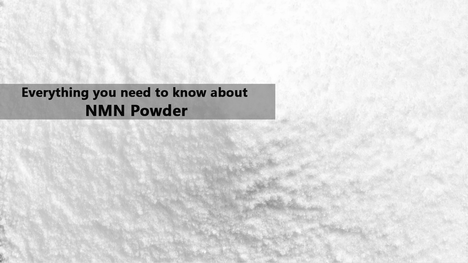 Top 10 Questions About Buying NMN Bulk Powder